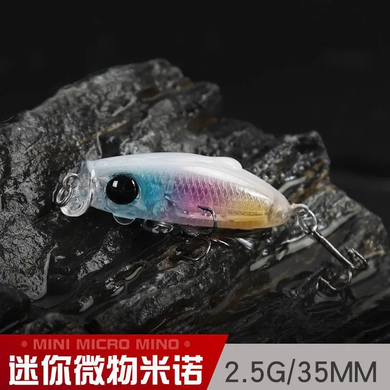 Мини-воблер Minnow 35 мм/2 5g вялая блесна приманка для рыбалки искусственные Пластик