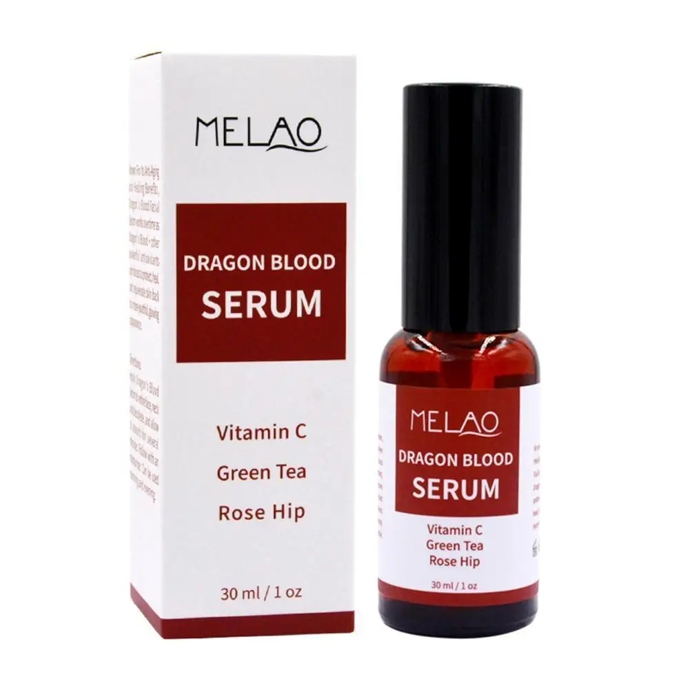 

30ml Dragon Blood Face Serum Cream Hyaluronic Acid care Skin Cuidado Tighten Hydrating Essence cosmetics Makeup Pore P4X7