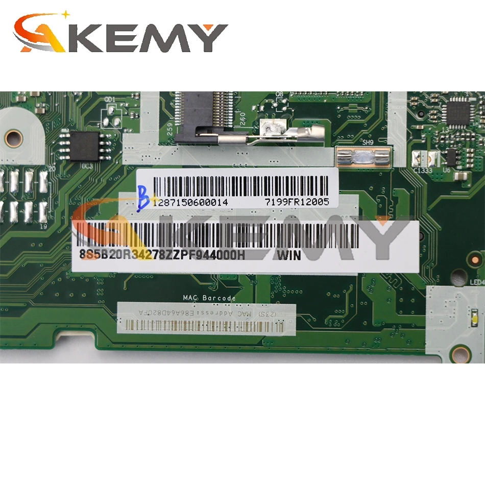 Bestellen Für Lenovo 330-15ARR Laptop Motherboard NM-B681 Motherboard CPU R5-2500U RAM 4GB Getestet 100% Arbeits FRU 5B20R34285 5B20R34278