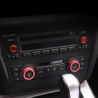 button audio stereo interior volume control knob ring cover car radio volume knob ring covers accessories decoration car styling