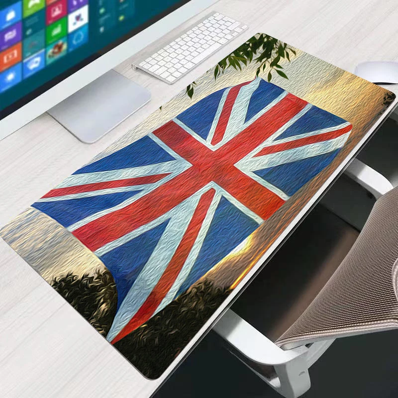 

Union jack 3mm Thickness Gaming Mousepad Large Rubber Gamer Mouse Pad 900x400 Mats