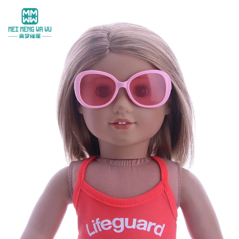 

Toys Doll accessories 43-45cm New Born doll American doll mini glasses Sunglasses