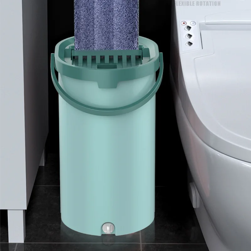 Чистая ленивая Швабра для деревянного пола плоская распылительная