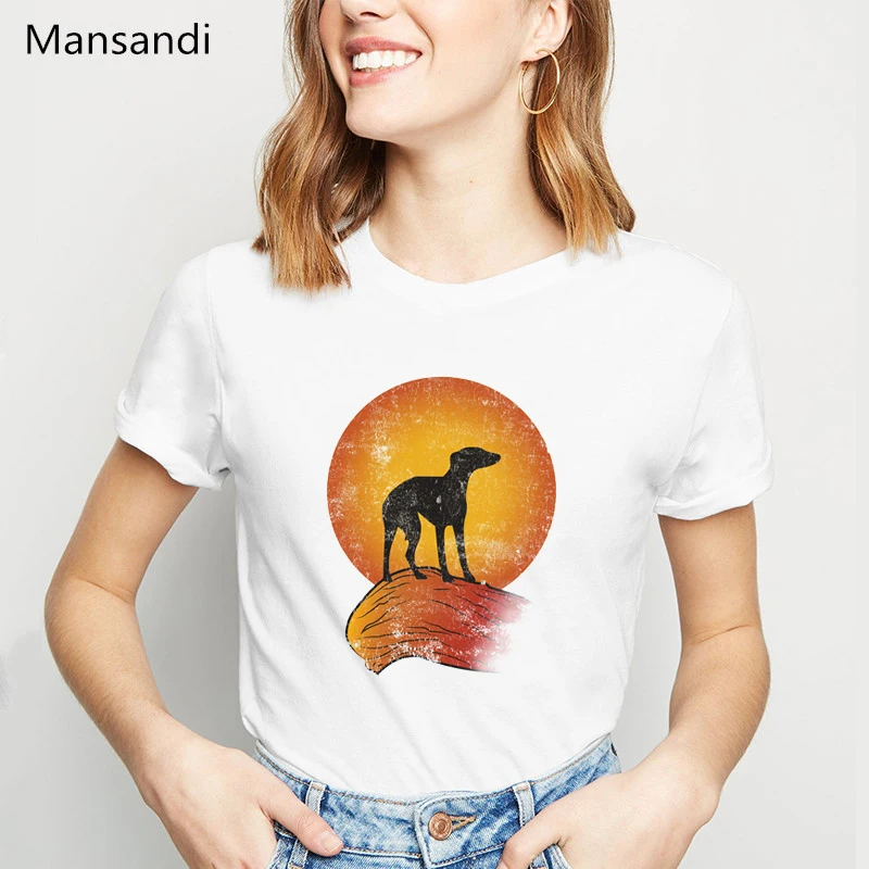 Женская Винтажная Футболка с принтом солнце