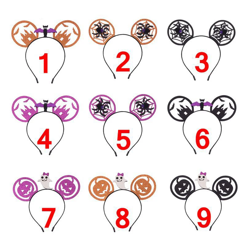 1 шт. милые повязки на голову с тыквой паук веб фестиваль Хэллоуин повязка для