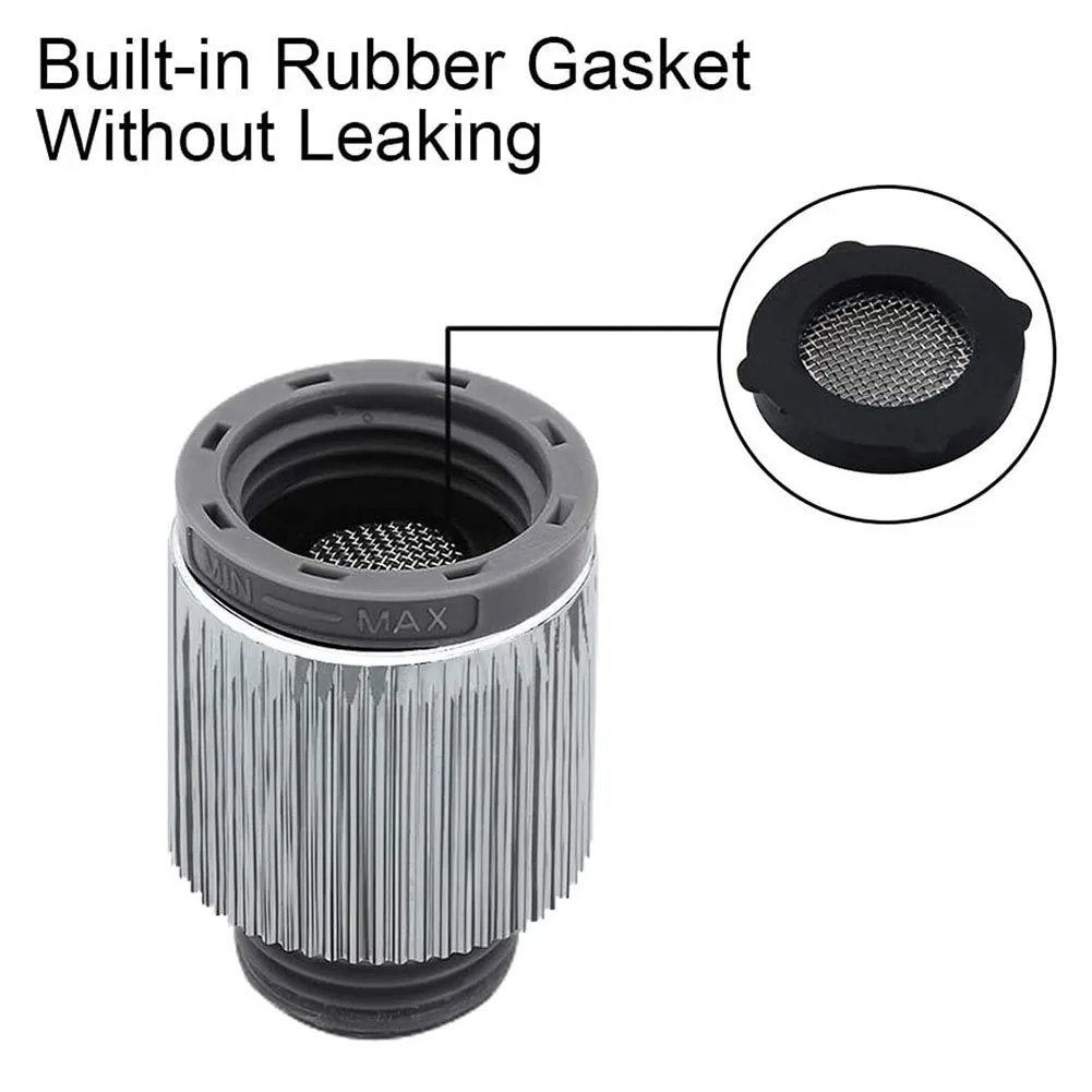 

ABS Control Adjustable Shower Head Hotel Leakproof Plumbing Water Flow Regulator Bathroom Supplies Easy Install Household