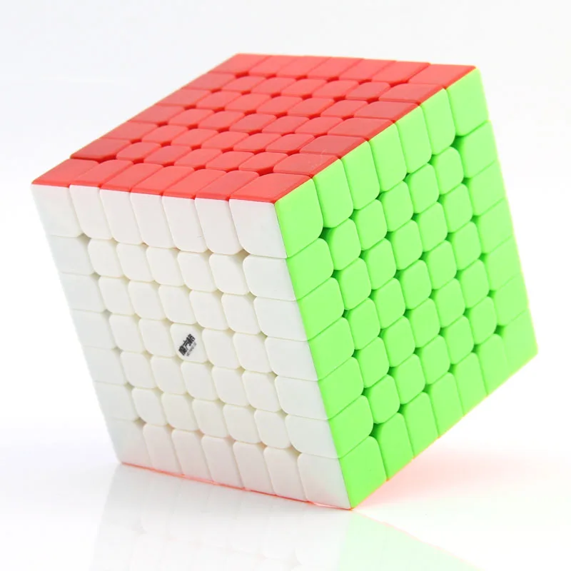 QiYi Wuji 7x7x7 волшебный куб MoFangGe XMD 7x7 Cubo Magico профессиональная скоростная головоломка