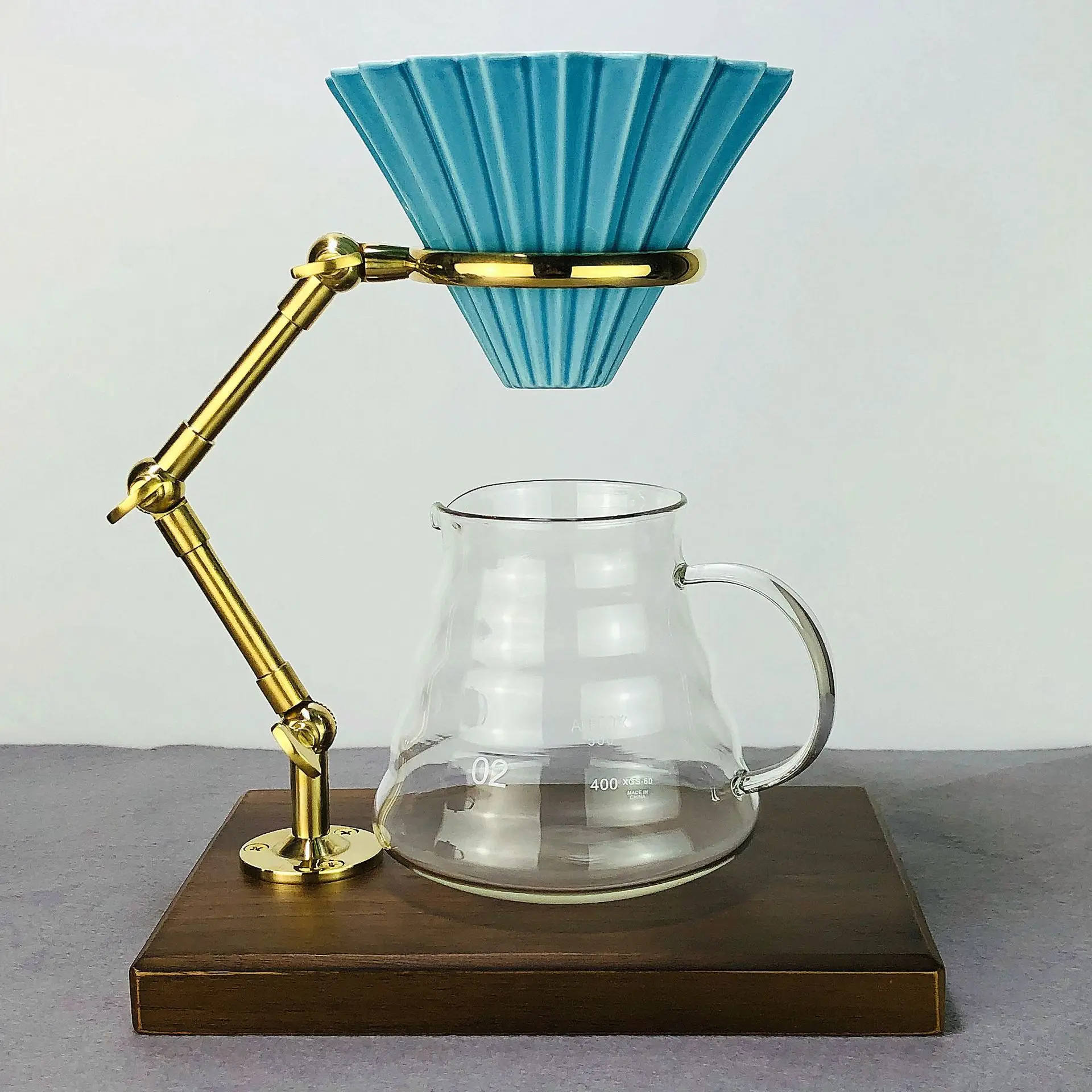 Подставка для фильтров кофе ручной работы регулируемый держатель капельницы из