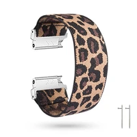suitable for fibit versa smart watch belt nylon elastic jacquard strap quick release wristband belt bracelet dtx 21365