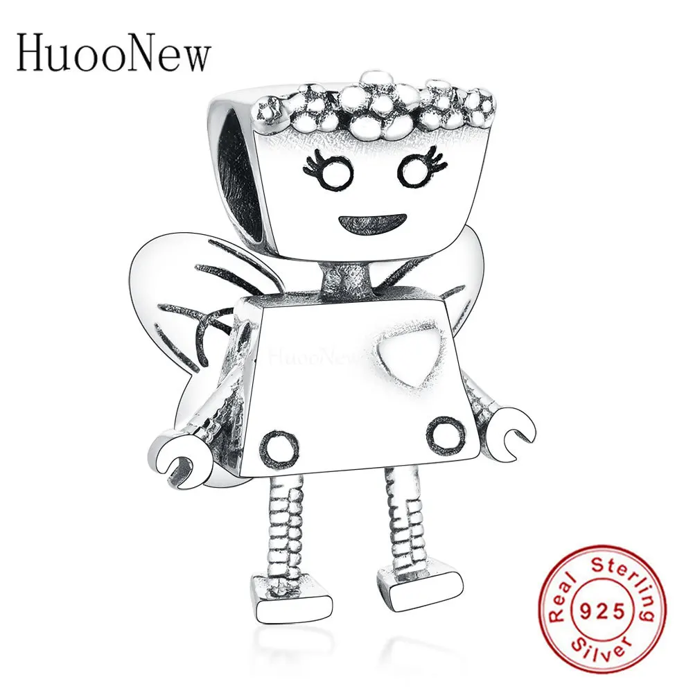 Душевное Ловец снов перо робот драгоценные бусины подходят к оригинальным