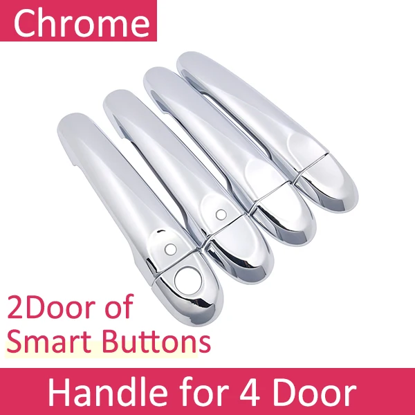 

Для Nissan Note E12 Versa Note внешние наклейки для автомобиля, крышка дверной ручки 2013 ~ 2019, хромированная защита автомобиля из углеродного волокна