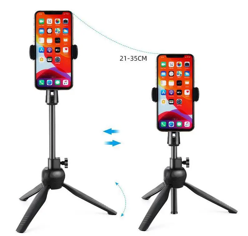 Универсальная беспроводная Bluetooth селфи-палка штатив монопод для Gopro смартфона Slr