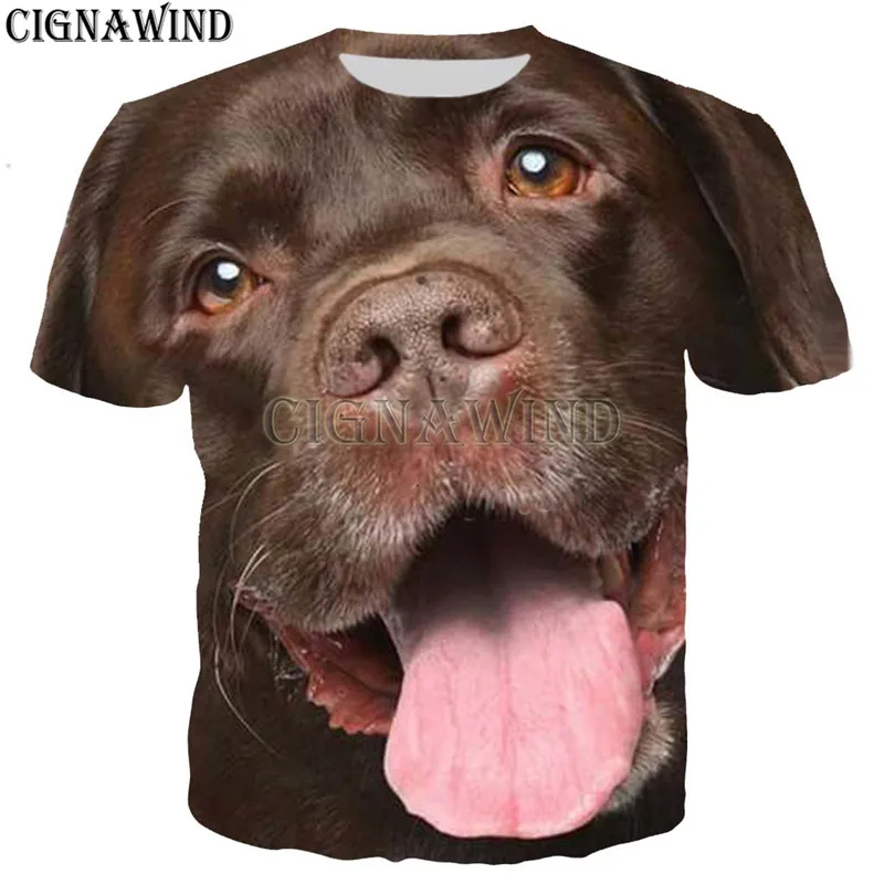 Новое поступление футболка для мужчин и женщин Хаски золотистый ретривер Аляска