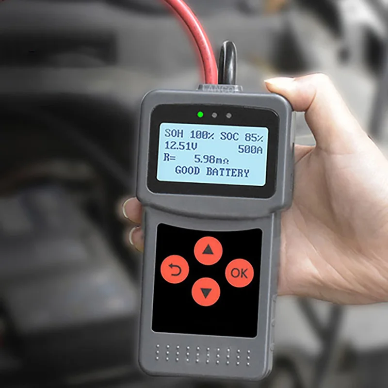 

12V 24V Car Battery Tester CCA40-2000, 30-220Ah USB interface Portable Battery Tester DC 7V-30V Diagnostic Tool For Car Truck