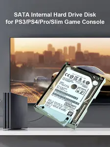80GB/750GB/1TB ฮาร์ดไดรฟ์ภายใน SATA สำหรับ Sony PS3/PS4/Pro/Slim Game Console ความเร็วสูง 300m/s อุปกรณ์เสริมเกมฮาร์ดดิสก์