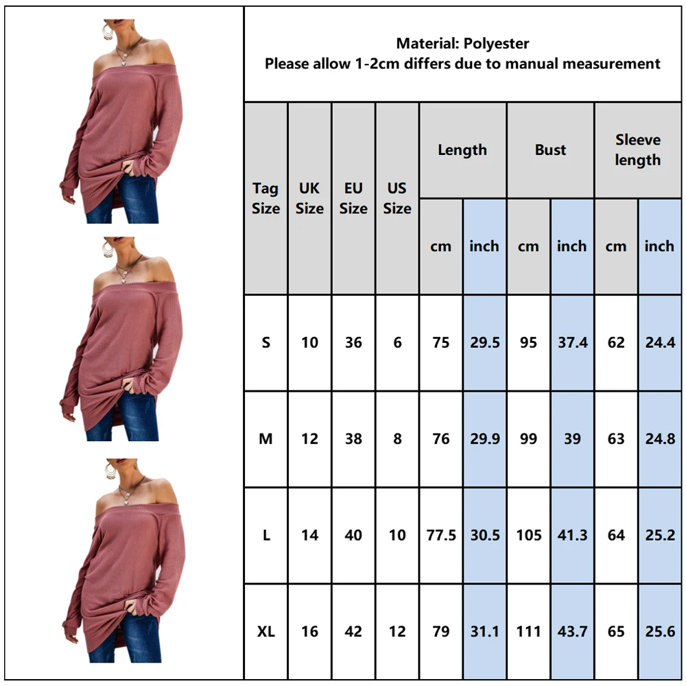 Slash Neck Women Knitted Blouses Shirt Long Sleeve Light Pink Ladies Tops Autumn Winter Solid Color Female Q30 |