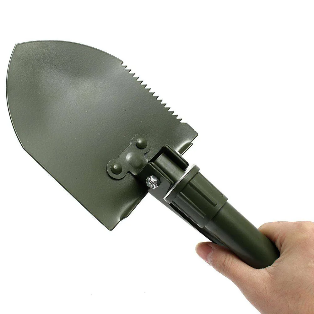 

Folding Shovel Survival Spade for Camping Gardening Snow Removal Portable Entrenching Trowel Outdoor Tool