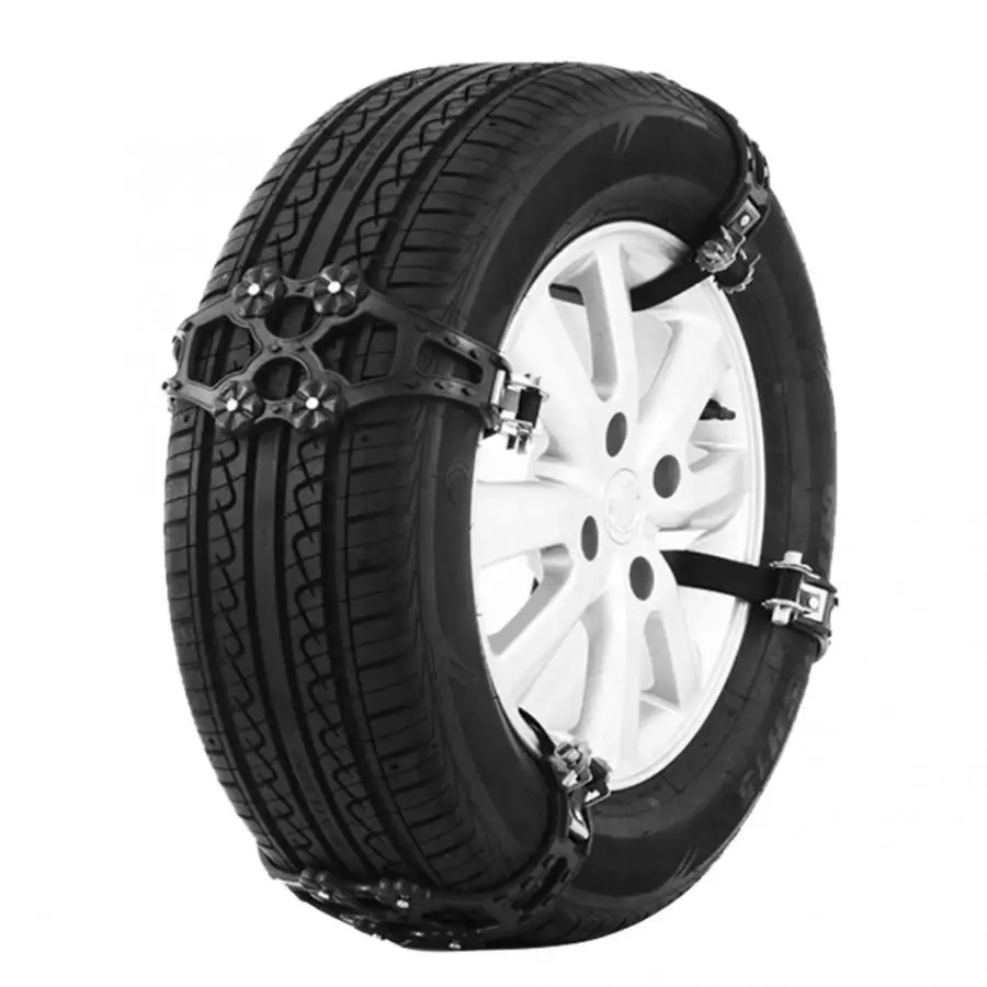 8 шт. цепь для шин утолщенная снега Универсальная автомобильная аварийная