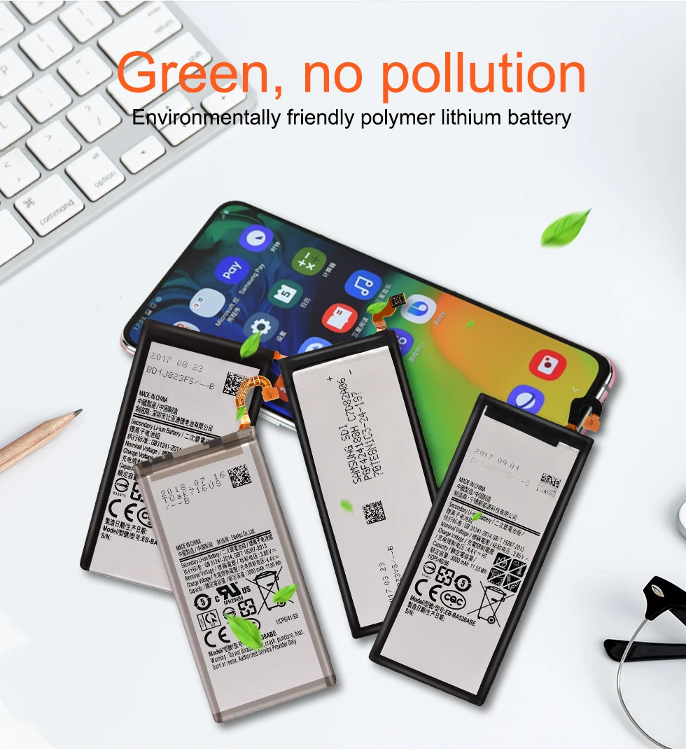 Nephy происхождения Батарея для Samsung Galaxy E5 E7 C7 S7 край SM-E500F E500H E700F E700H G930F G930FD G935F G935FD Duos телефон заменить