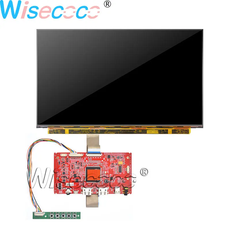 Wisecoco Удаленная подсветка 13 3 дюйма 3840 × 2160 4K ips ЖК дисплей 40 контактов с HDMI EDP DP