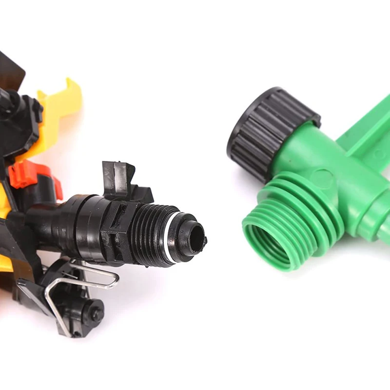

6 Pack Garden Sprinklers, Lawn 360 Rotating Impact Sprinklers, Adjustable Swing Automatic Watering Irrigation Tools