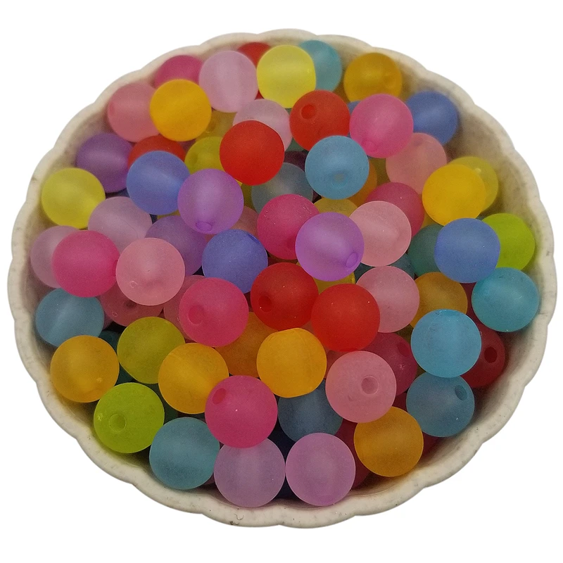 

Лидер продаж, бусины карамельных цветов для самостоятельного изготовления, уникальные прозрачные Свободные ювелирные аксессуары, бусины-р...