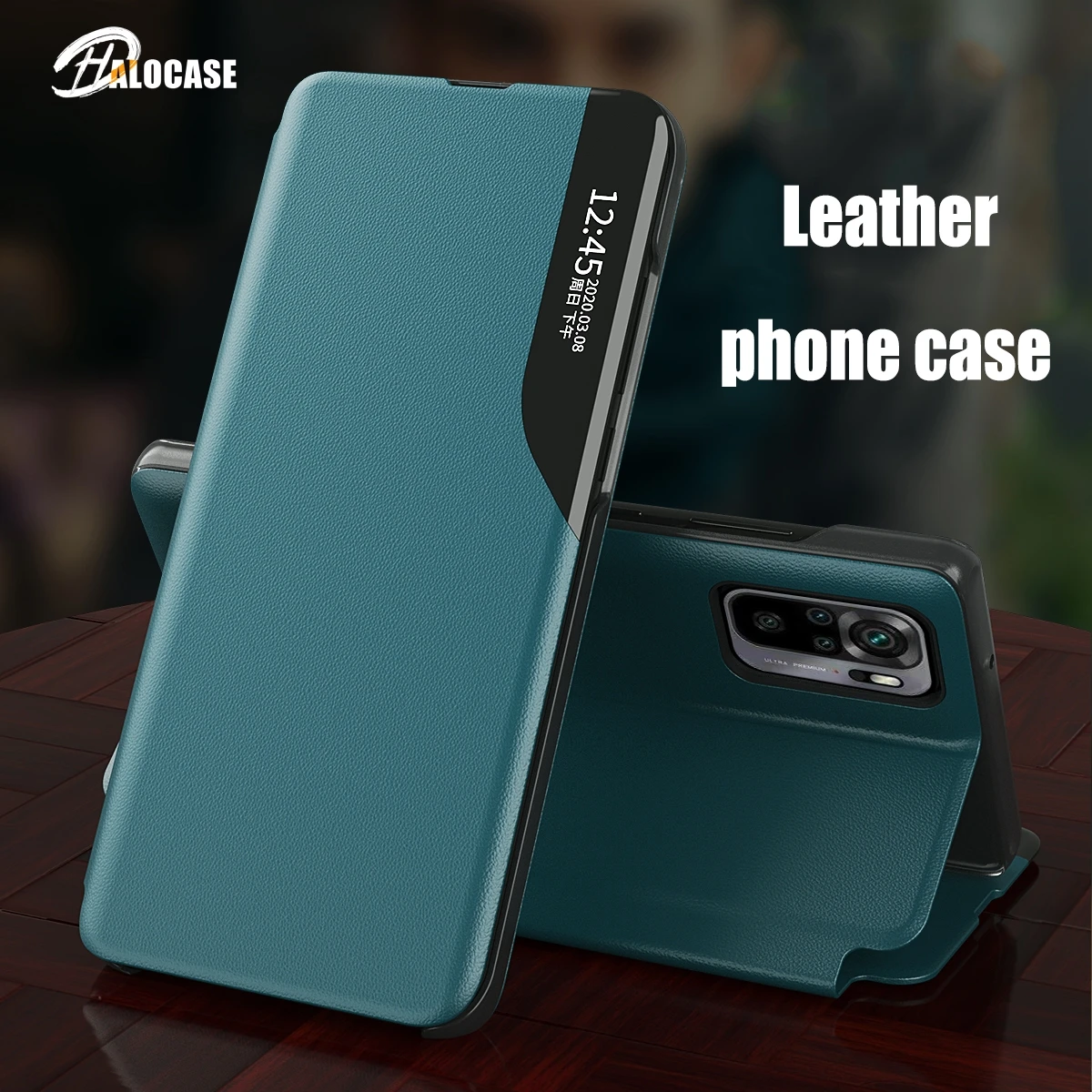 

Flip Leather Magnetic Kickstand Cover For Xiaomi Poco F3 X3 NFC Mi 11 10 10T Pro Lite Redmi Note 10S 5G Phone Case Coque Fundas