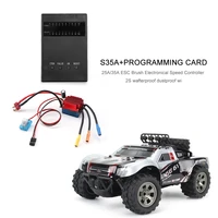 35a programmable crawler speed controller program card esc for rc car remote control toys replace accessories