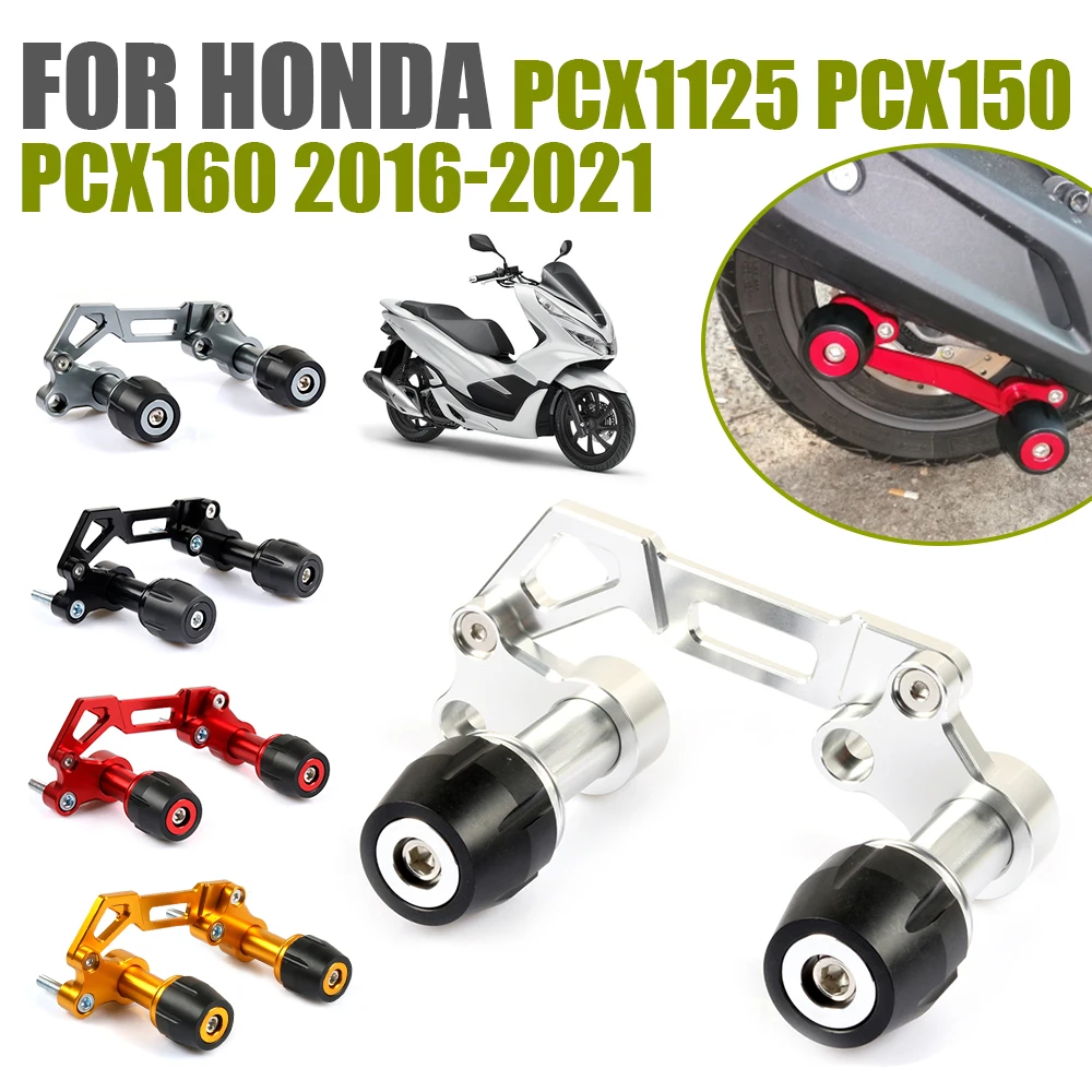 Per Honda PCX125 PCX150 PCX160 PCX 125 150 160 2016 - 2021 2020 accessori moto silenziatore protezione anticaduta cursori di scarico