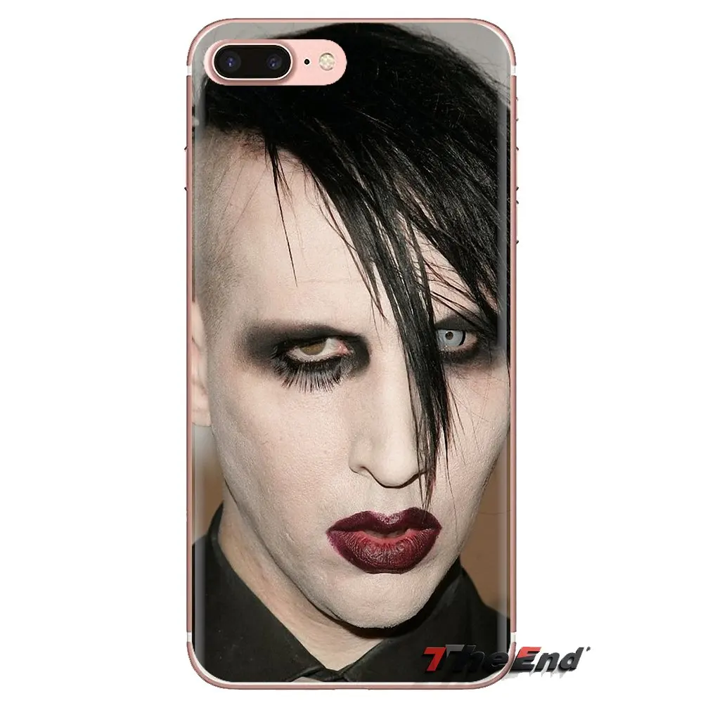 Прозрачные чехлы из ТПУ Brian Hugh Warner Marilyn Manson для huawei mate Honor 4C 5C 5X6X7 7A 7C 8 9 10 8C 8X20 Lite Pro |