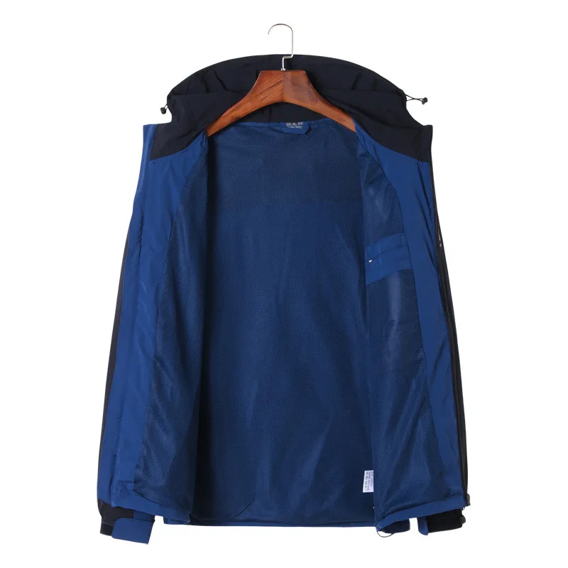 

Autumn new men's fattening plus size fashion casual Hooded Jacket youth fat color matching jacket short windbreaker
