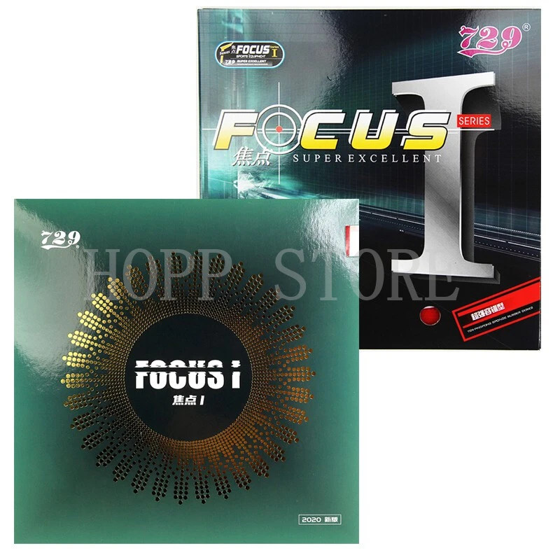 Оригинальный RITC 729 Дружба фокус I FOCUS 1 FOCUS-1 Pips-in резиновая губка для пинг-понга