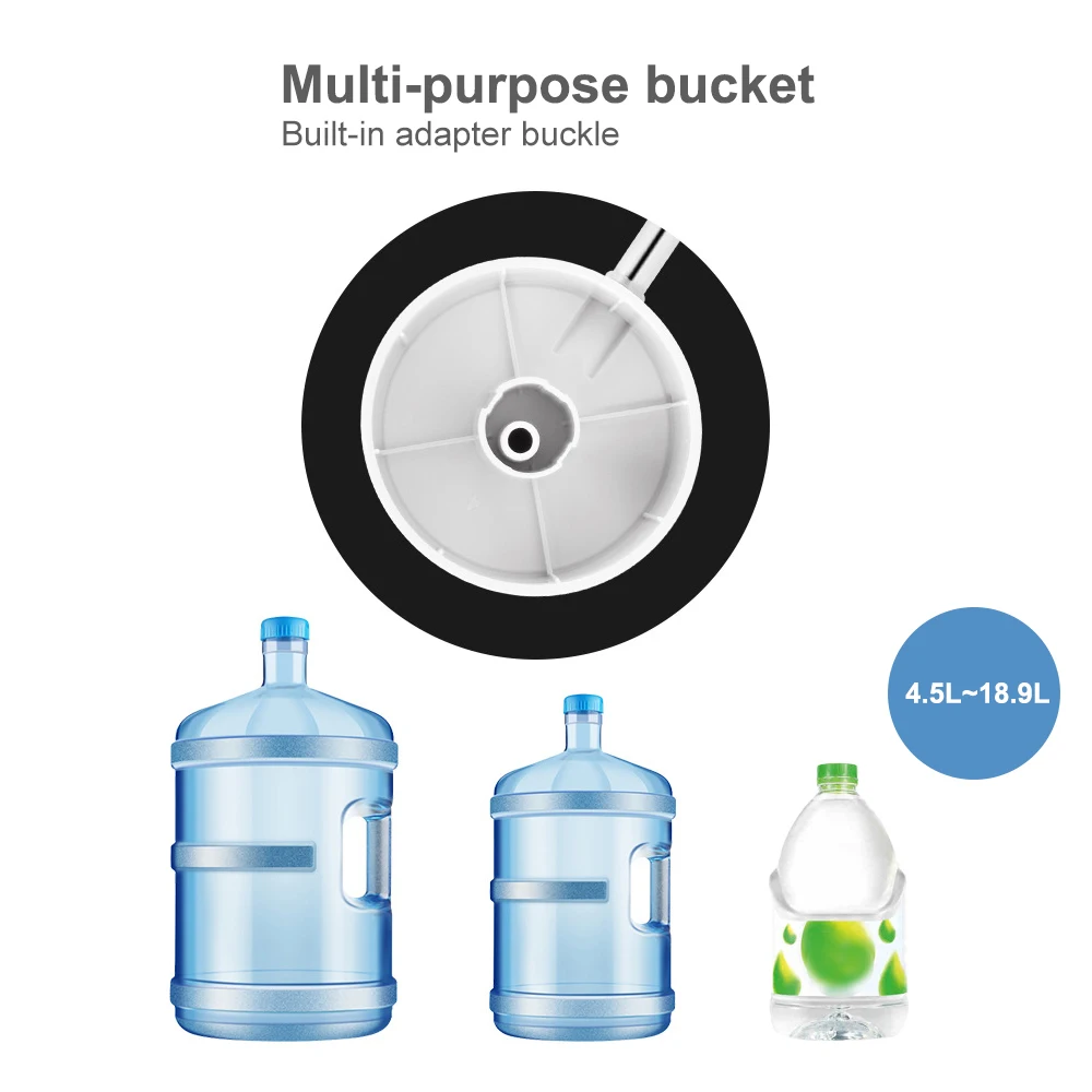 Бытовой автоматический Электрический водяной насос Кнопка диспенсер галлон