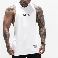 2021 brand gym running tank tops men clothing bodybuilding vest sleeveless shirt fitness workout muscle sportswear male top