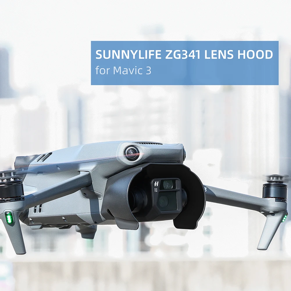 

Drone Lens Hood for DJI Mavic 3 Drone Anti-glare Gimbal Camera Guard Sunshade Protective Cover CAP for DJI Mavic 3 Accessories