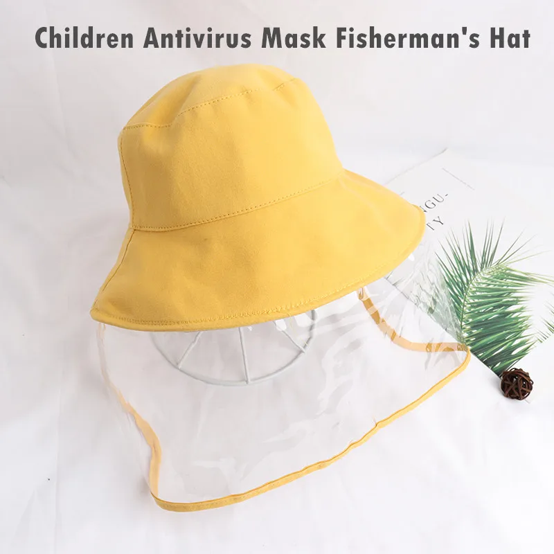Антивирусная маска для детей шапка в рыбацком стиле защита от вирусов анти туман