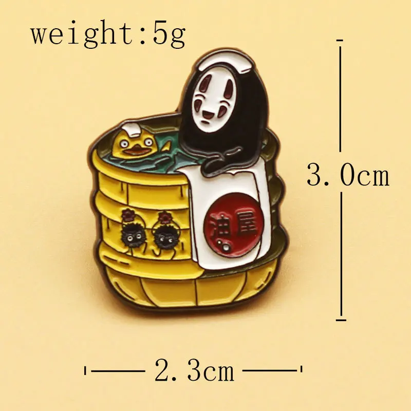 

Japan Anime Enamel Pins Brooches Badge Painting Lapel Pin Backpack Jewelry