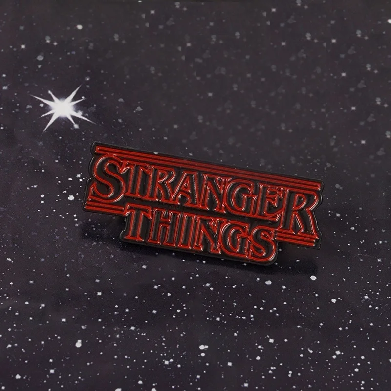 Stranger Things Enamel Pin Inspired Art Premium Quality Lapel Perfect Gift for Eleven Fans Badge | Украшения и аксессуары