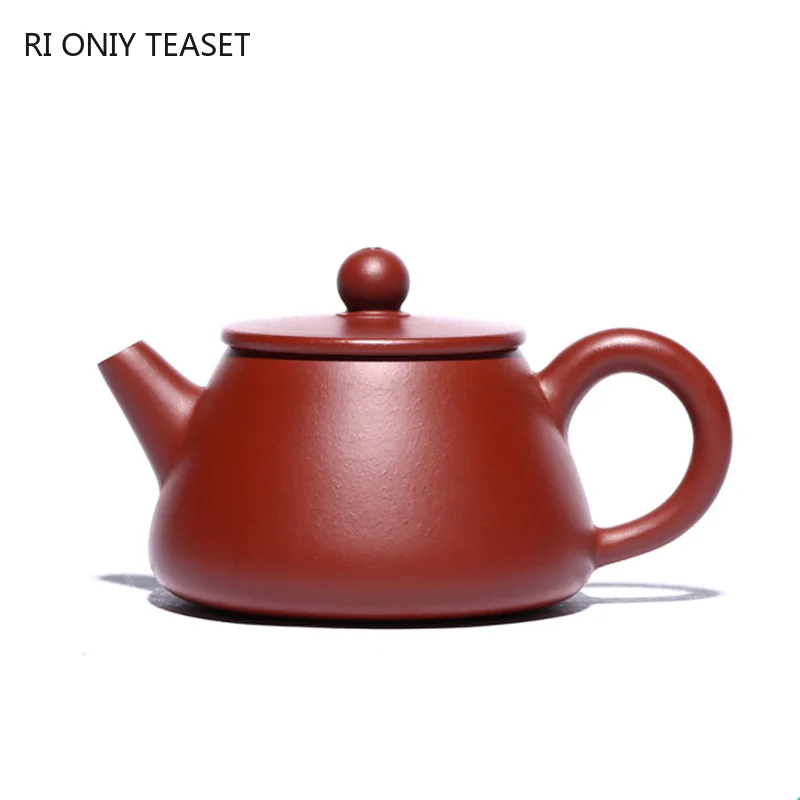 

90 мл Аутентичные Yixing фиолетовые глиняные чайные горшки сырая руда Dahongpao каменная ложка чайный горшок Zisha фильтр чайник индивидуальный чайны...
