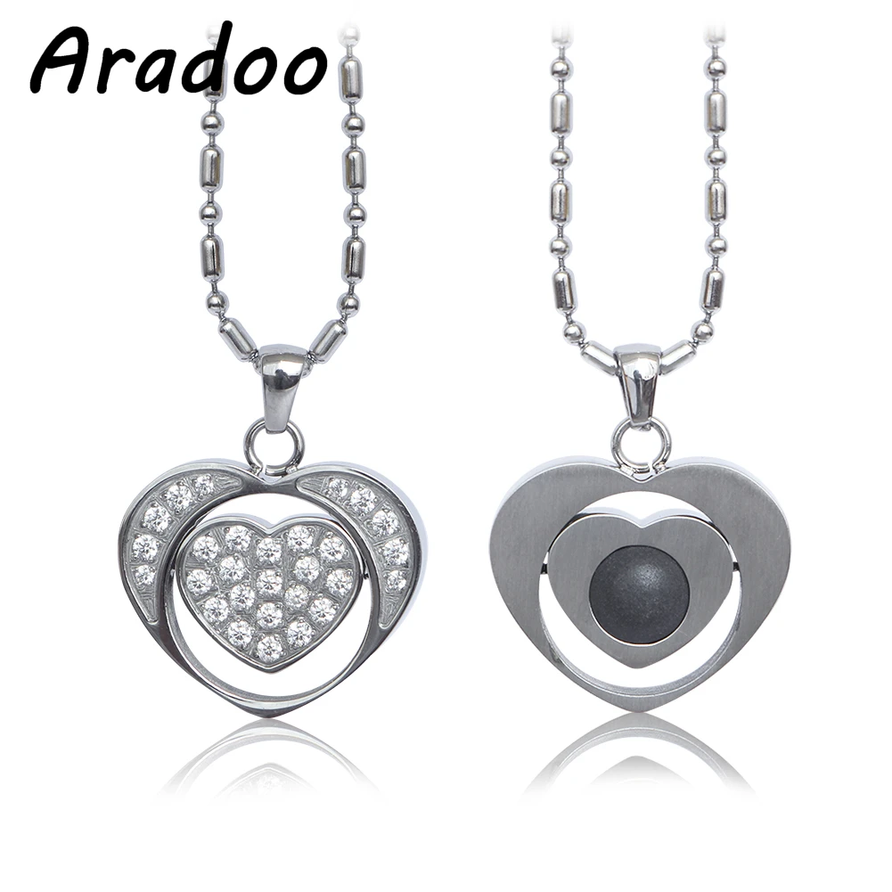 

ARADOO 2021 Fashion Popular New Style Healthy Energy Anti-Radiation Strengthen Immunity Stay Slim Pendant Necklace Holiday Gift