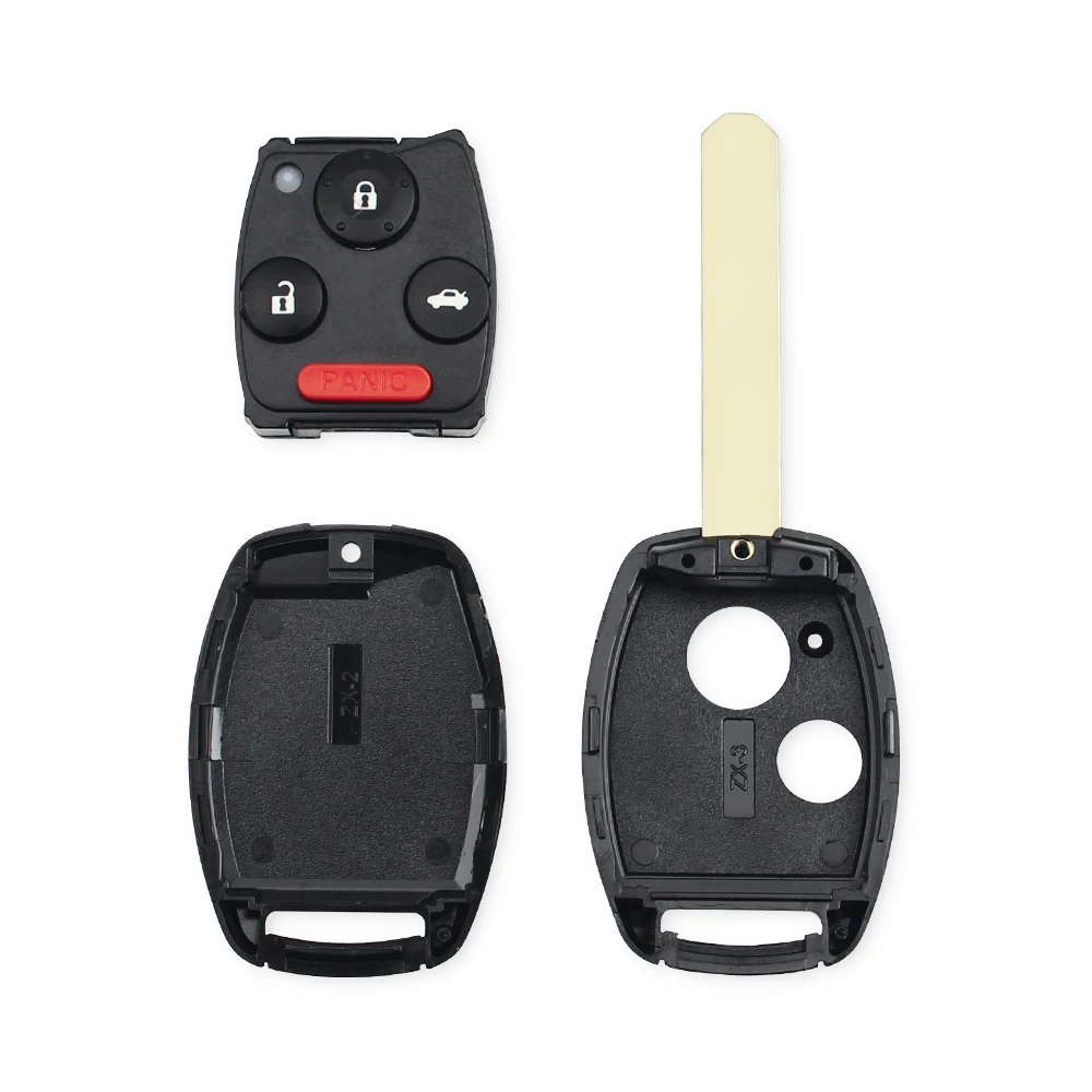Dandkey 2 Buttons Remote Key Shell fit for HONDA Accord Civic CRV Pilot Fit Replacement Fob BTN Case | Автомобили и мотоциклы