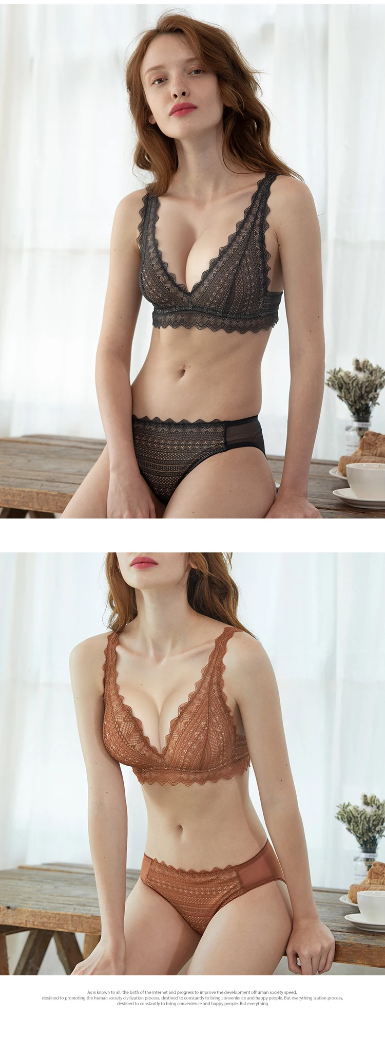 LILYMODA, женский удобный кружевной сексуальный бюстгальтер без косточек, наборы бюстгальтеров, полная чашка, нижнее белье, женское нижнее белье, Новое поступление, мода