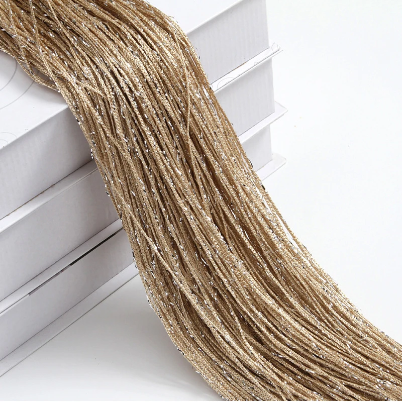 Штора веревка со вспышкой длина 100 Х200 см|Занавески| |