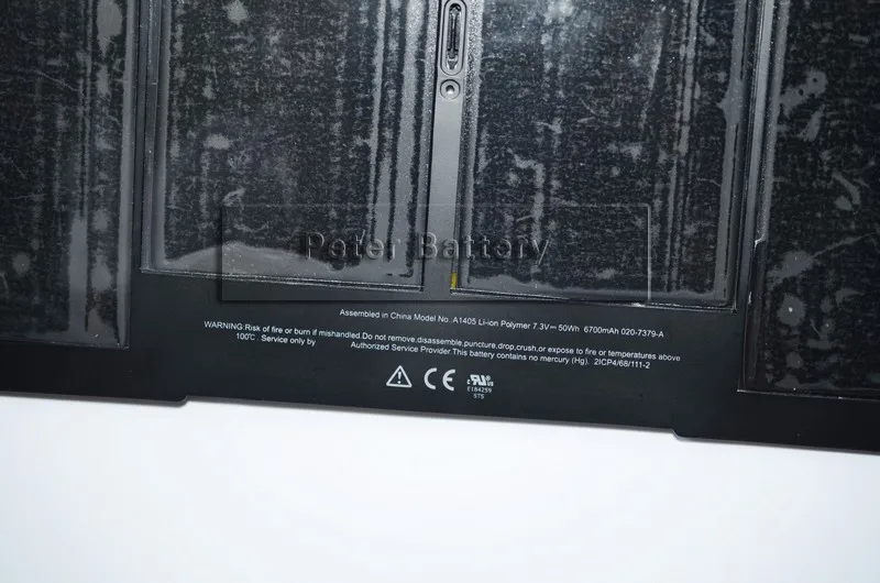 Аккумулятор JIGU для ноутбука Apple MacBook Air 13 &quot2011 2012 2013 2014 г. Выпуска сменный A1496
