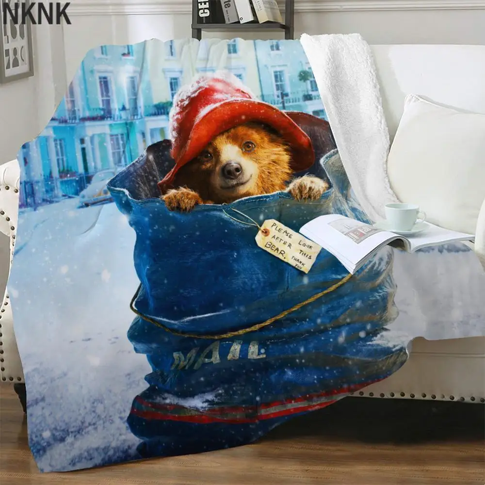 

Одеяла для кровати NKNK рождественское покрывало Dog с 3D рисунком животных, новое покрывало для кровати Sherpa, одеяло премиум-класса, прямоугольн...