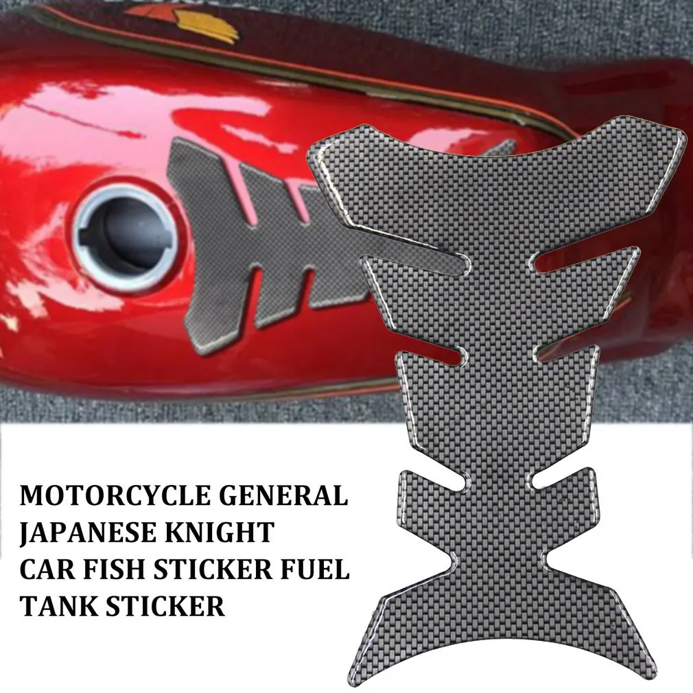 Мотоциклетная наклейка с рыбками в японском рыцарском стиле на топливный бак
