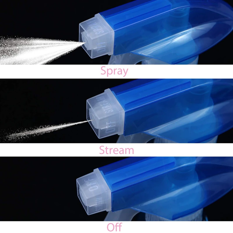 

2 Pieces Mist Spray Bottles Empty Plastic Bottles Trigger Sprayer for Cleaning, Gardening, Feeding, 500Ml