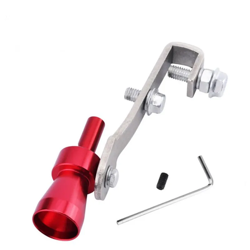 Автомобильный турбо выхлопной свисток Звуковой глушитель труба для honda civic nissan