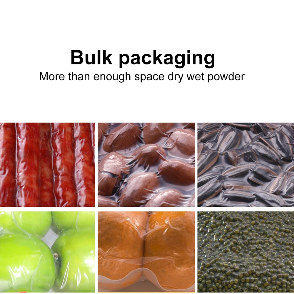 Электрическая вакуумная упаковочная машина для сухой и влажной кухни двойного