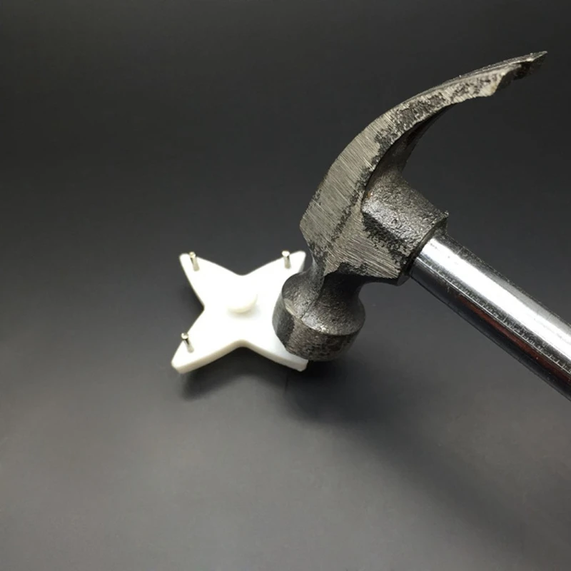 18 см молоток из нержавеющей стали с пластиковой ручкой ручной ремонтный